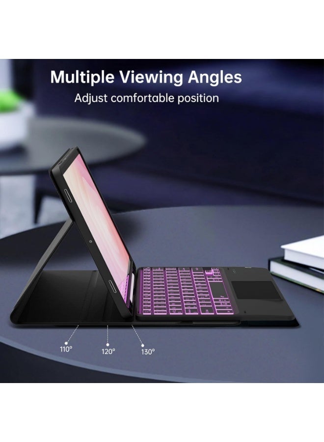 Protect Samsung Galaxy Tab S11 11" Bluetooth Keyboard Case with Multi-Touch Trackpad | Backlit Bluetooth Keyboard Cover | Detachable Slim Protective Case by PROTECT | HL118A-11 - Image 5