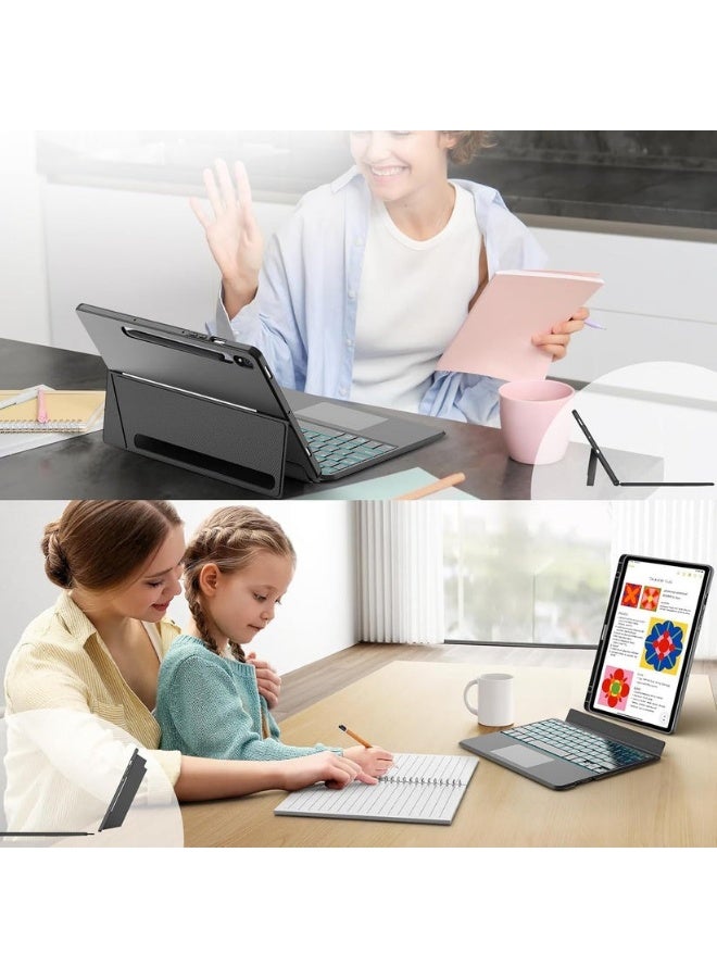 Protect Samsung Galaxy Tab S11 11" Bluetooth Keyboard Case with Multi-Touch Trackpad | Backlit Bluetooth Keyboard Cover | Detachable Slim Protective Case by PROTECT | HL118A-11 - Image 4