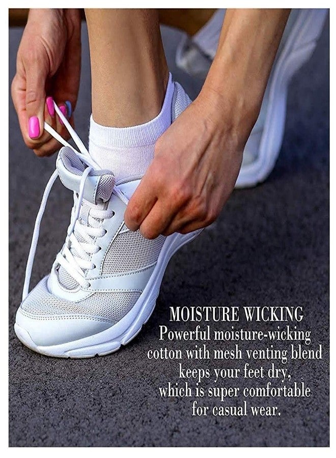 V3E Boys' & Girls' Cotton Plain Ankle Length School Socks (White & Black)-(Pack of 10) - Image 2