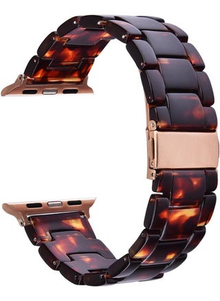 Light Apple Watch Band Fashion Resin iWatch Band Bracelet Compatible With Copper Stainless Steel Buckle For Apple Watch For 2/3/4/5/6/7/8/SE/8/9 42/44/45mm - pzsku/ZB300232914DD5A95F88BZ/45/_/1704465265/8f5c2b84-308e-48b7-a718-6dd26b4eac7d