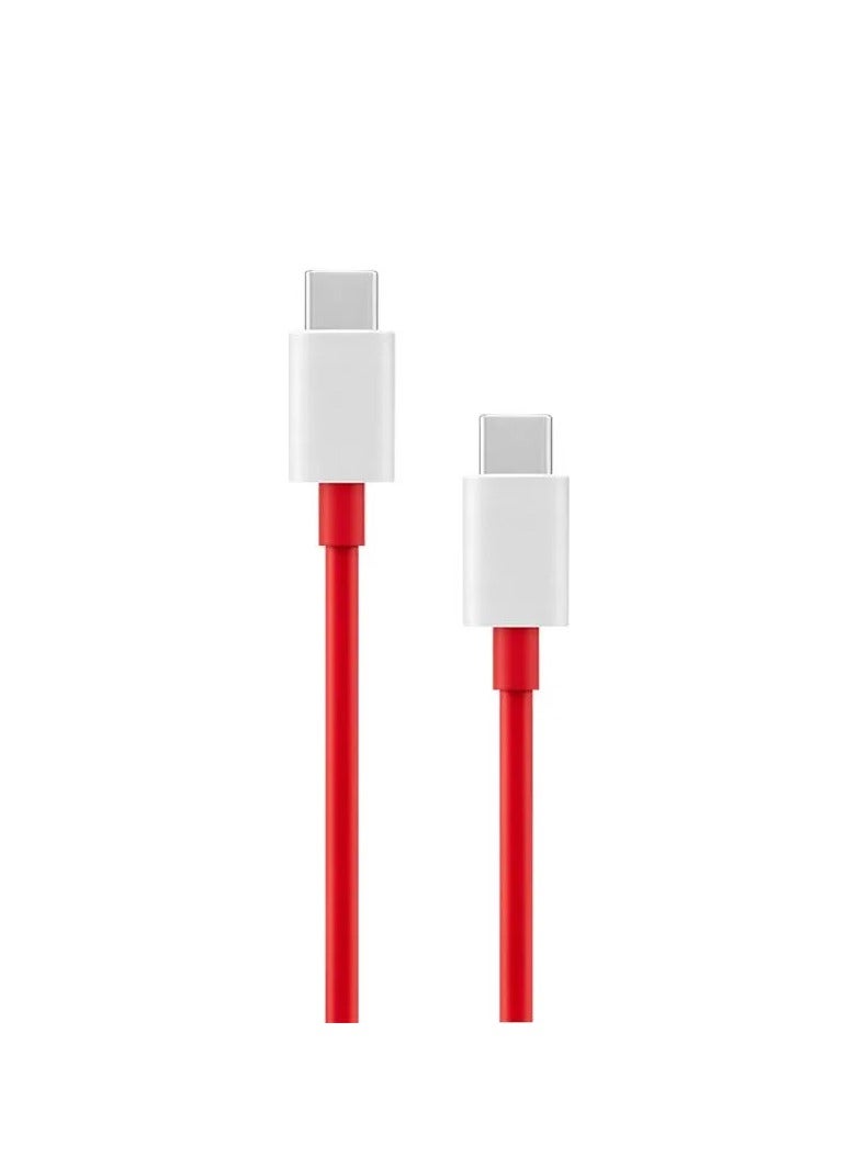 Warp Charge Type-C to Type-C Cable 1m Red
