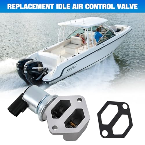 Tutor Auto Idle Air Control Valve IAC Compatible with MerCruiser V6 and V8 Engines with ECM 555 2001 and Newer - Replace 862998 18-7701 - Includes Gasket - Image 2