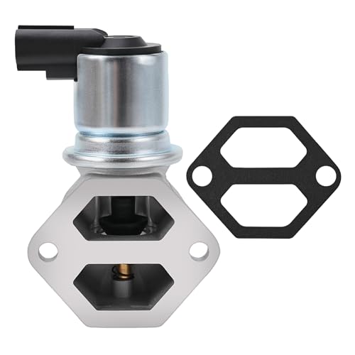 Tutor Auto Idle Air Control Valve IAC Compatible with MerCruiser V6 and V8 Engines with ECM 555 2001 and Newer - Replace 862998 18-7701 - Includes Gasket - Image 1