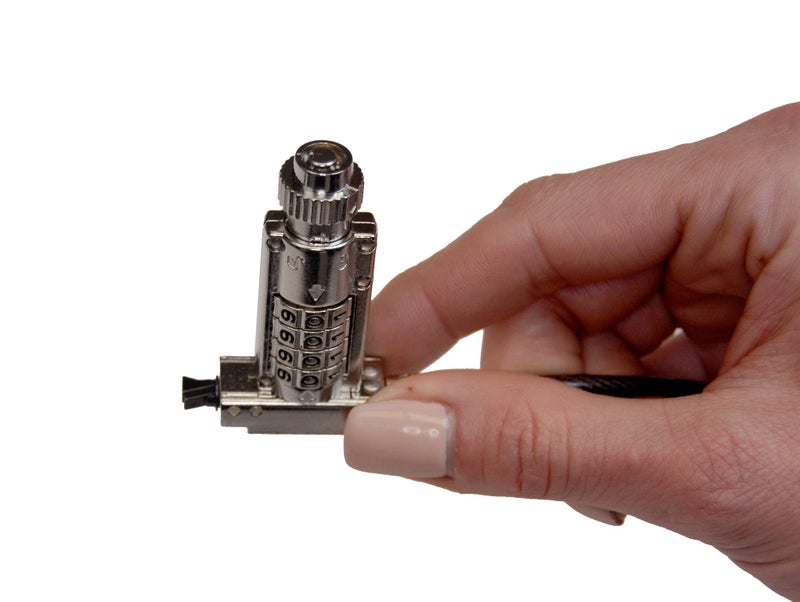 Noble Locks TZ06T Noble Wedge 4 Digit Combination & Barrel Key Lock - Image 5