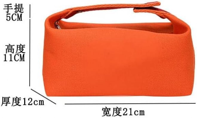 Makeup Bag, Large Capacity Brush, Skincare Product, Hand-held Soft, Wash - Image 2