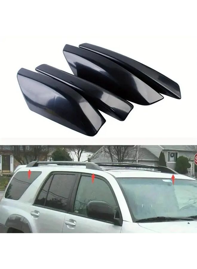 4 Pcs Car Roof Rack Cover Replacement Shell For 4Runner Hilux Surf 2003 2009 Seamless Fit Weather Resistant - Image 1