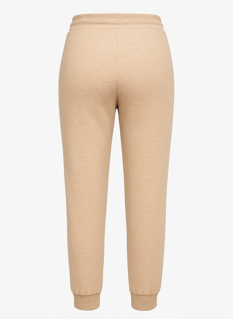 Soft Steps Sweatpants Beige with two pockets for Women  - Image 4