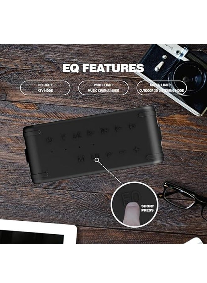 Lenyes S823 Wireless Speaker with Bluetooth V5.0，21600mah Mobile Power Forward And Reverse Charging Function，6.5MM Audio Cable Support A Variety Of Wired Music - Image 5