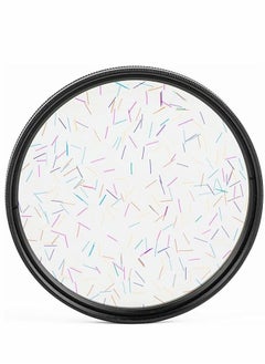 Y&D 77MM Camera Len Filter, Special Film Effect Filter Accessories, Colorful Starlight Effect, Widescreen Polarizer for Professional Photography Lens (Colorful Starlight)  - Image 1