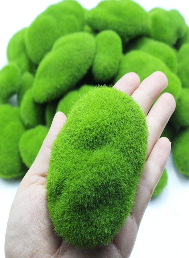 DoubleWood Artificial Moss Rocks (4 Sizes), 40 Pcs Decorative Moss Balls Green Mosses Decor for Bowls Filler, Wedding Decors, Centerpiece, Floral Arrangements, Fairy Gardens and Crafting (Pack of 40) - Image 3