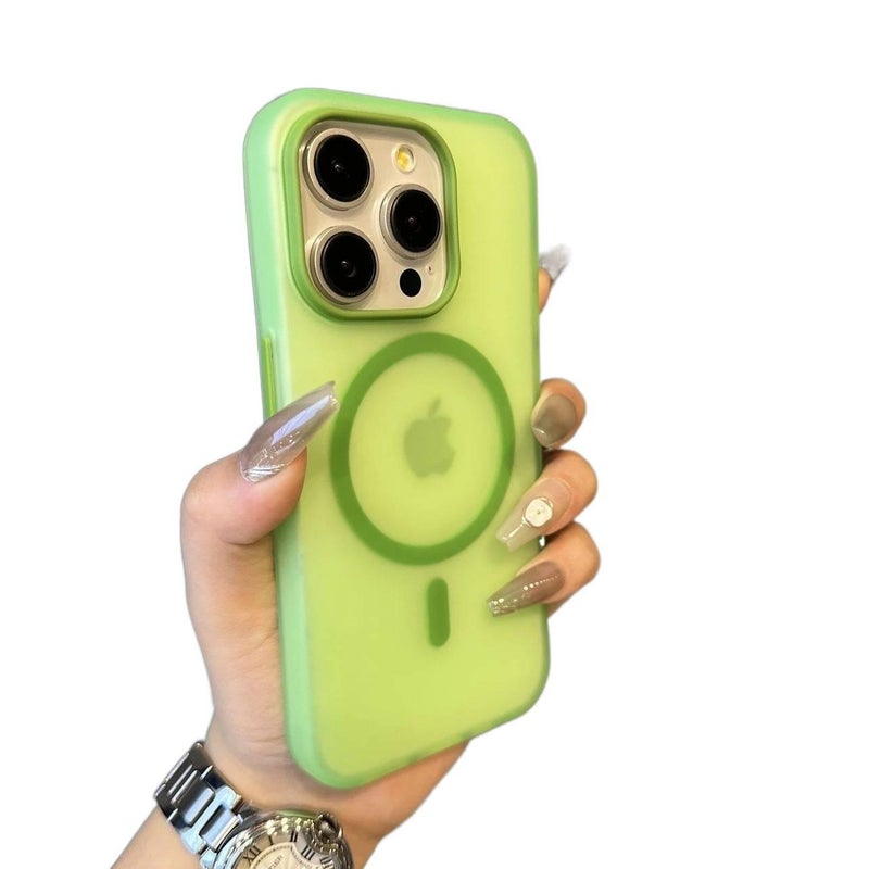 MagSafe Case | Green | Shockproof | Drop Protection | Shockproof Cover for iPhone 11 Pro - Image 1