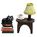 RAQWI Cute Mini Cat on Books Figurine Resin Cat for Office Home Decoration Perfect Cute Cat Gift for Cat Lovers - Image 3