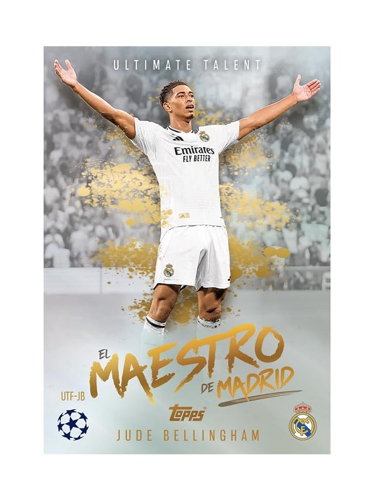 توبس لعبة بطاقات التداول والتحصيل من توبس لمباريات دوري أبطال أوروبا، إصدار 24/25، صندوق حمل البطاقات، بالإضافة إلى الطبعة - Image 5