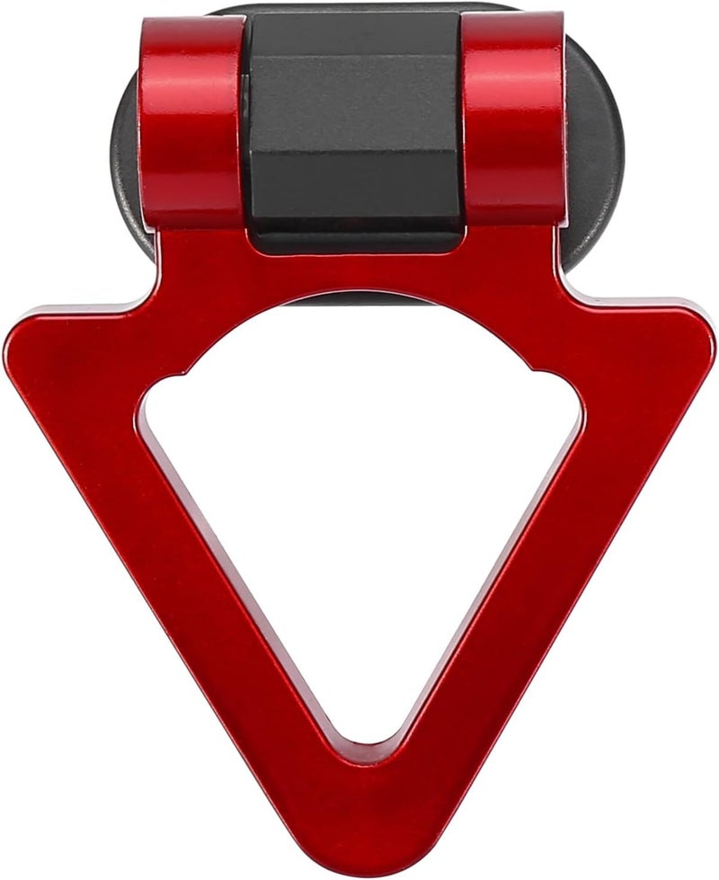 AutoBizarre ABS Triangle Dummy Tow Hook, 180 Degree Rotatable, V-Shaped, Red, Universal for All Cars, SUV - Image 5