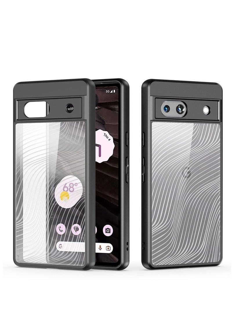 KASTWAVE for Google Pixel 7A 2023 5G Phone Case Slim Shockproof [Non-Yellowing][Military Grade Drop Protection]for Google Pixel 7a, Crystal Clear - Image 1