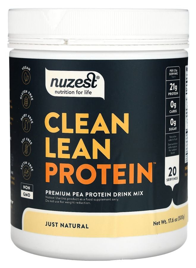 Nuzest بروتين نظيف خالي من الدهون طبيعي 17.6 أونصة (500 جرام) - Image 1