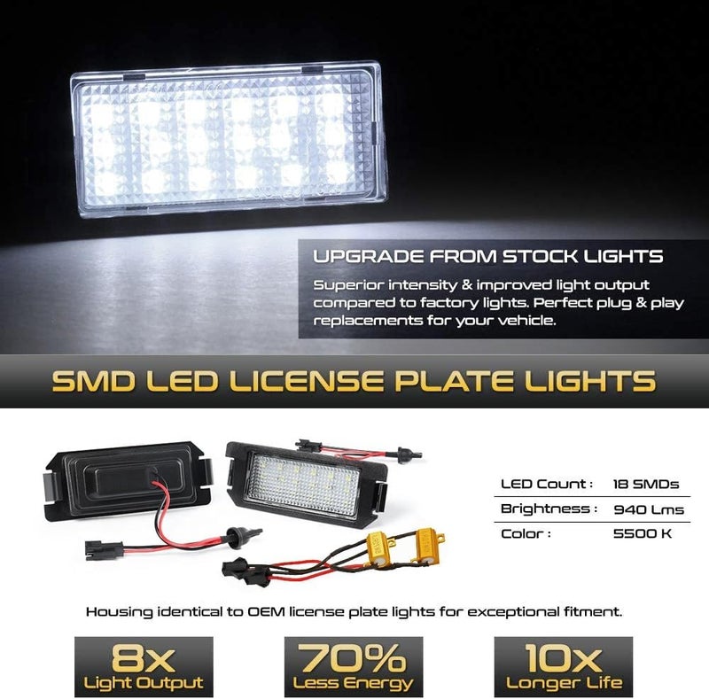 DEMULAX LED License Plate Light Set - Image 3