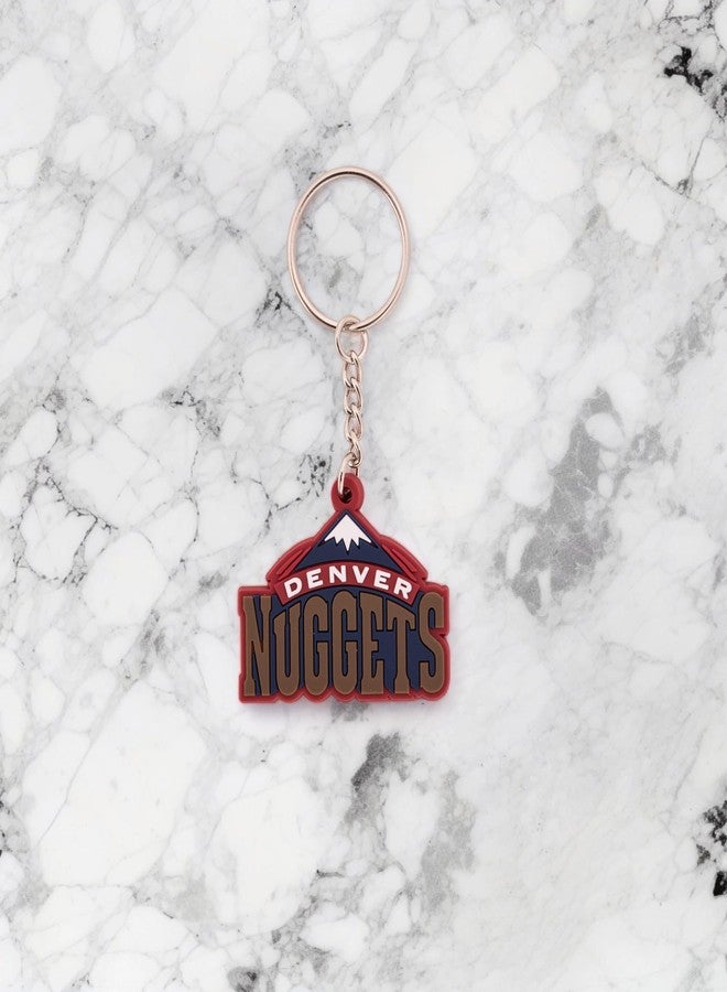 Desert Cactus Denver Nuggets Keychain - Official National Basketball League Key Holder for Car Keys, Backpack, Lanyard - NBA Team Gift (PVC - Vintage B) - Image 5