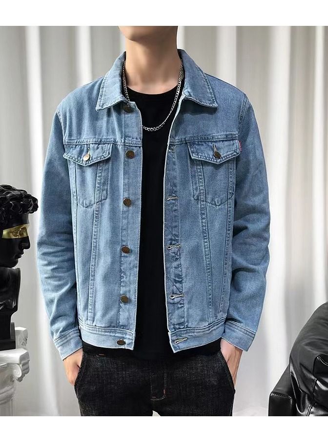 Loquat Spring And Autumn Fashion Casual Denim Jacket  - Image 2