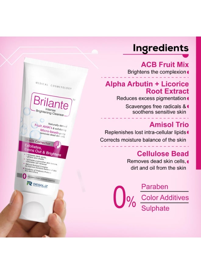 Regaliz Brilante Intense Brightening Cleanser,75gms - Image 2