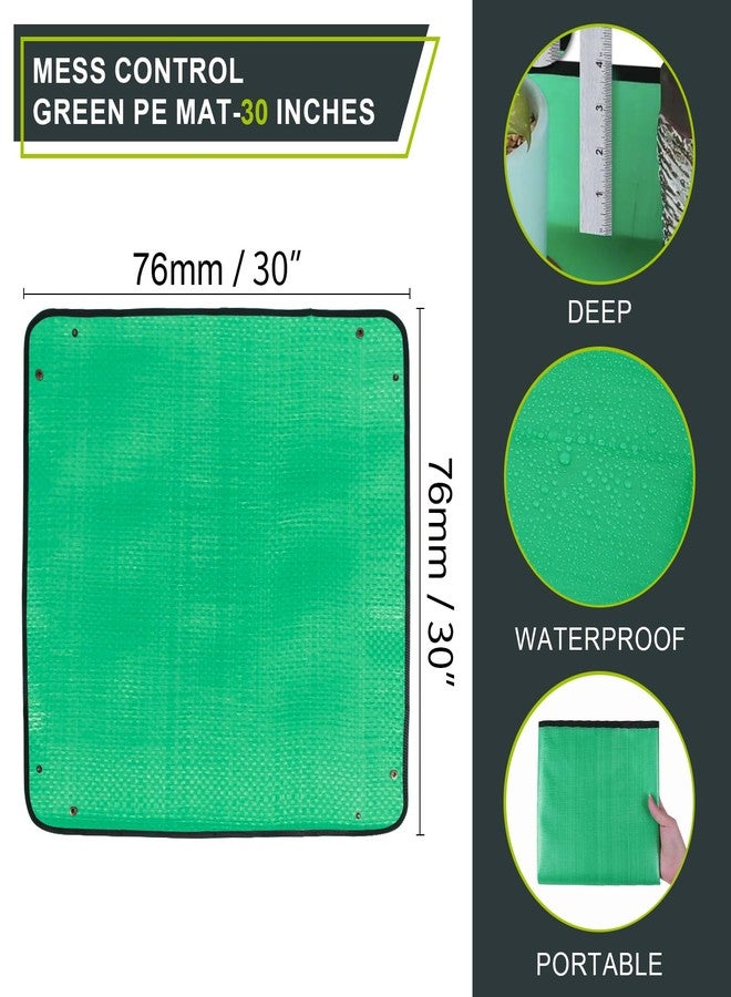 Azureblue 30" X 30" Repotting Mat for Indoor Plant Transplanting & Potting Soil Mix Block Container, Bonsai Tools Potting Tray Succulent Plant Orchid Potting Mat Indoor Gardening Tools Gifts for Gardener - Image 2
