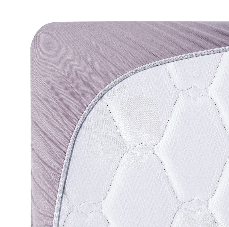 VYBBA 100% Waterproof Terry Cotton Ultra Soft Fitted Queen Size Mattress Protector,Breathable, Hypoallergenic Bed Cover, Mattresses Cover (75X66 || 6.3X5.6 Feet_Grey) - Image 4