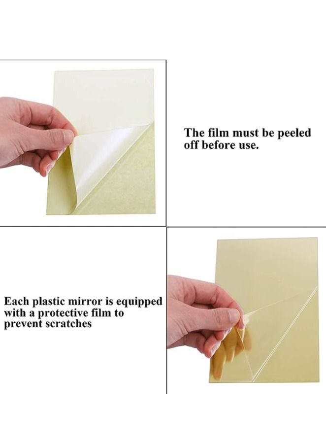 DLS DLS Golden Mirror Acrylic Sheet 3mm A4 Size  - Image 3