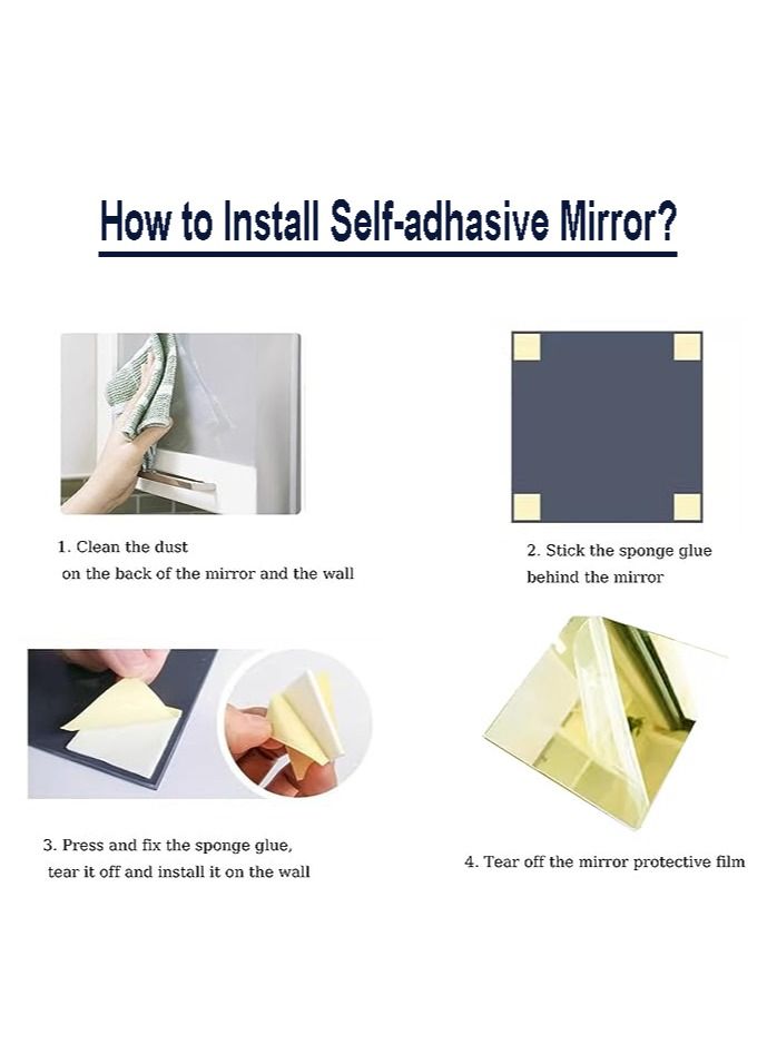 DLS DLS Golden Mirror Acrylic Sheet 3mm A4 Size  - Image 4