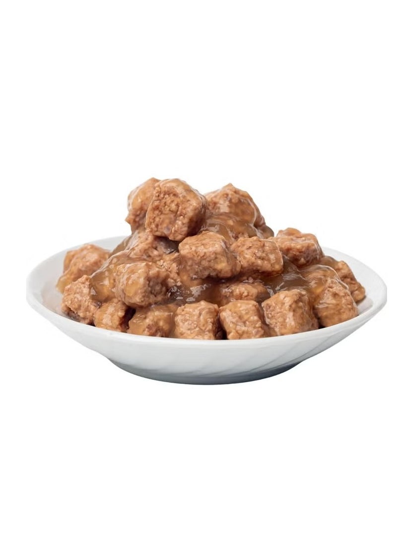 LOQMA Chunks of Chicken and Tuna in Gravy for Adult Cats, 24 x 400g - Image 3