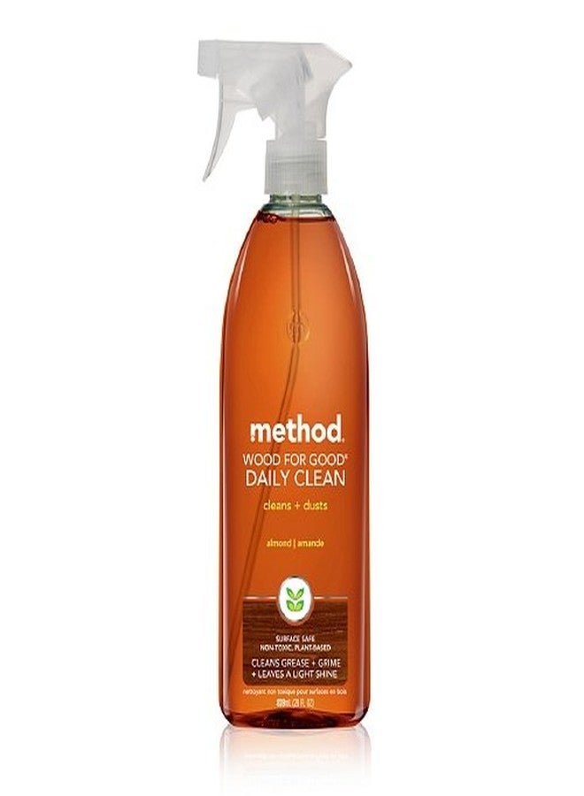 Artist Unknown method Wood for Good Almond Cleans + Dusts Daily Clean 28 Fl Oz - Pack of 3