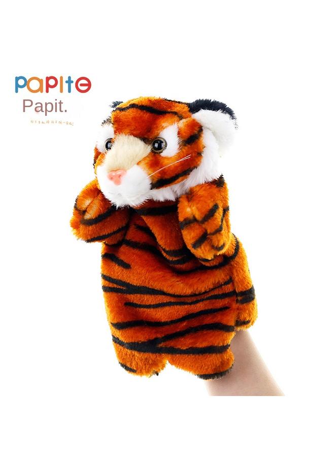 Bluejw Cartoon Gloves New Plush Toy Distribution Recruitment Distribution Fantasy Deep Forest Animal Shape Hand Puppet Tiger  - Image 2