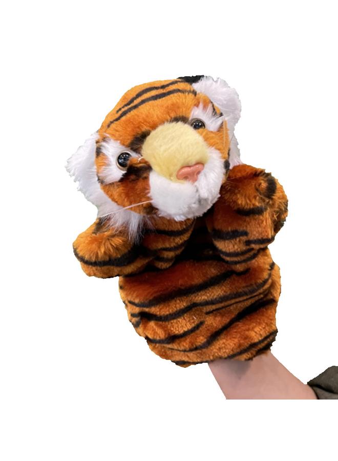 Bluejw Cartoon Gloves New Plush Toy Distribution Recruitment Distribution Fantasy Deep Forest Animal Shape Hand Puppet Tiger  - Image 4