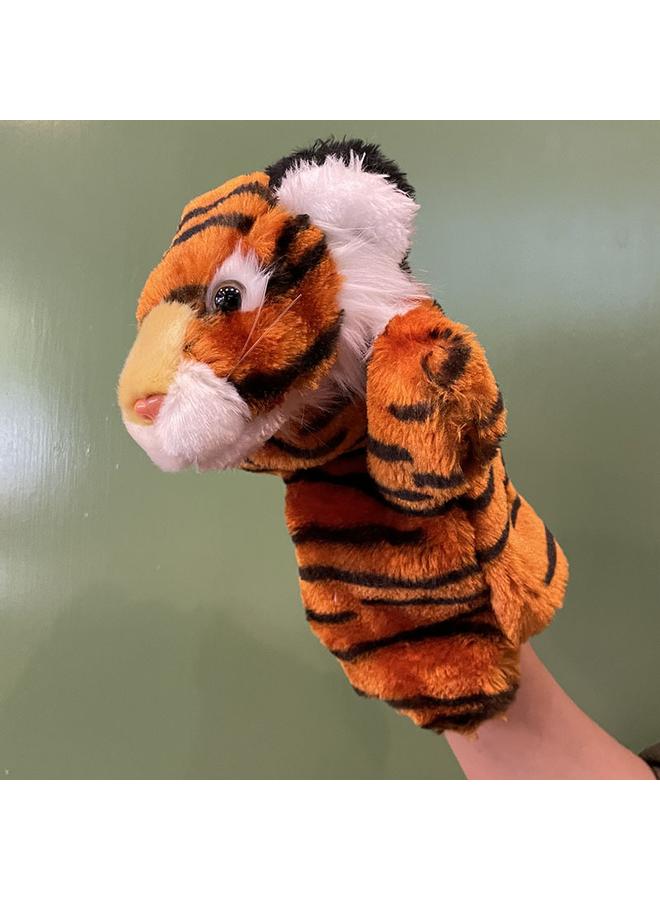 Bluejw Cartoon Gloves New Plush Toy Distribution Recruitment Distribution Fantasy Deep Forest Animal Shape Hand Puppet Tiger  - Image 5
