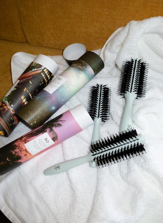 R+Co Vegan Boar Bristle Hair Brush #4 (65 mm) - Image 3