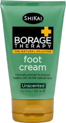 Shikai Borage Dry Skin Therapy Foot Cream 42Ounce Tubes Pack of 3