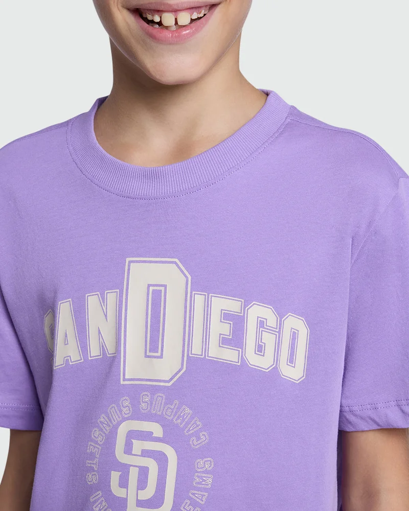 Ovs English Lavender Tee For Boys