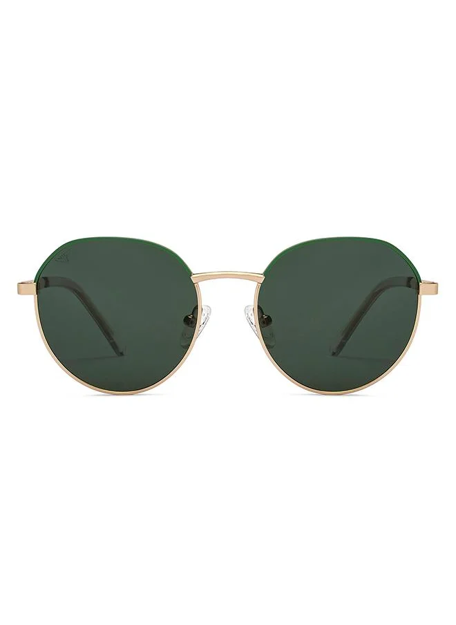 VINCENT CHASE Full Rim Hexagonal Future Classics Branded Latest And Stylish Sunglasses Polarized And 100% UV Protected Unisex Small VC S16550