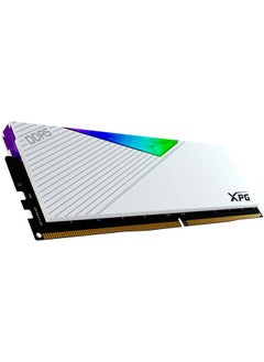 ADATA ذاكرة سطح المكتب XPG Lancer RGB 32GB (2 × 16GB) DDR5، سرعة ذاكرة 7200 ميجا هرتز، زمن انتقال CAS 34، جهد 1.40 فولت، Intel XMP 3.0، مبدد حراري مدمج، غير مخزن مؤقتًا، ECC، أبيض AX5U7200C3416G-DCLARWH  - Image 4