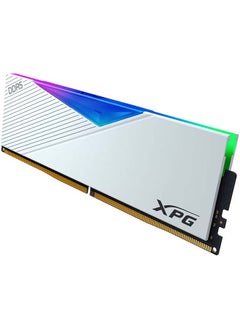 ADATA ذاكرة سطح المكتب XPG Lancer RGB 32GB (2 × 16GB) DDR5، سرعة ذاكرة 7200 ميجا هرتز، زمن انتقال CAS 34، جهد 1.40 فولت، Intel XMP 3.0، مبدد حراري مدمج، غير مخزن مؤقتًا، ECC، أبيض AX5U7200C3416G-DCLARWH  - Image 5