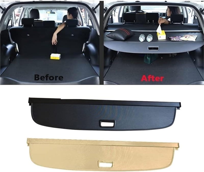 DEMULAX Retractable Trunk Parcel Shelf Cover - Image 2