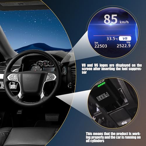 FIOQE AFM Disabler, Active Fuel Management AFM/DFM Disable Device for GM V6 V8, AFM Disabler 5.3 Silverado for Chevy GMC Sierra Yukon Cadillac Escalade Tahoe 4.3L 5.3L 6.0L 6.2L - Image 5