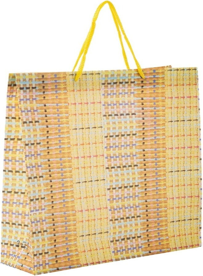 AKDC Akdc Gift Bag L(8Cm) Xw(26Cm) Xh(34Cm) Yellow  - Image 4