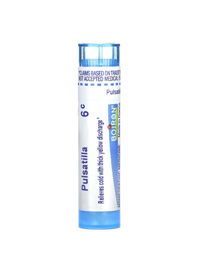 Boiron Boiron, Pulsatilla, 6C, Cold Relief, Approx 80 Pellets  - Image 1