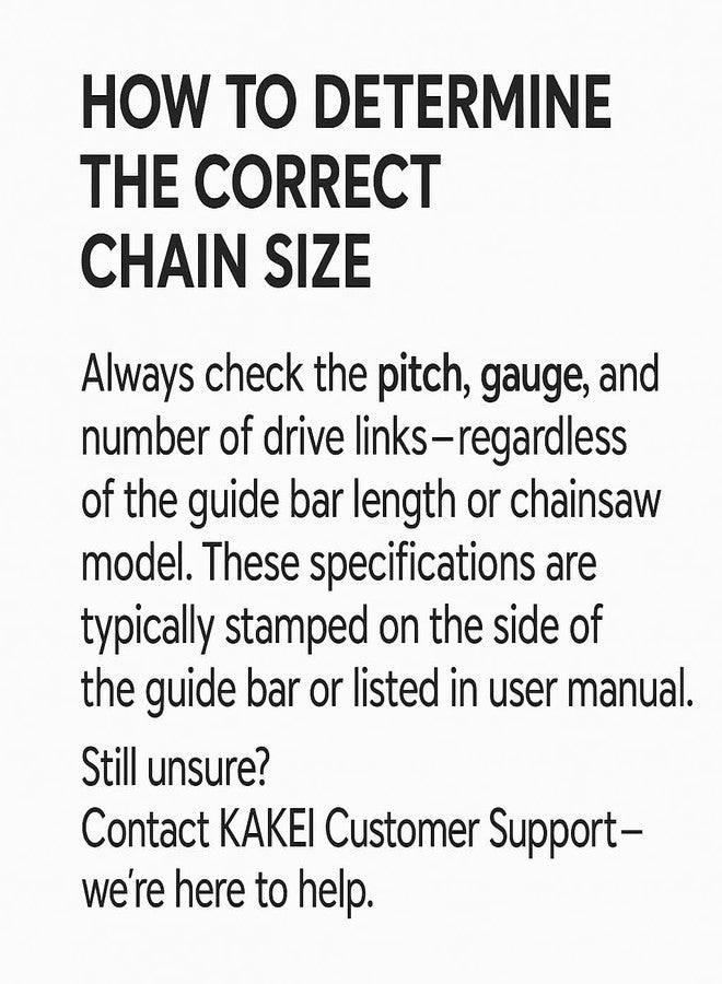KAKEI Chainsaw Chain 18 Inch .325" Pitch .063" Gauge 74 Drive Links for Stihl - 26RS 74 Fits Stihl MS271 Farm Boss, MS291, MS311 and More- 36390050074, V74 (3 Chains) - Image 2