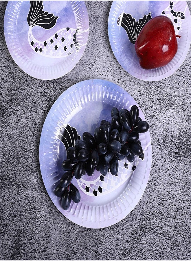 ZCM-HAPPY - 90 Piece Hot Stamped Disposable Tableware Set for Special Occasions - Image 1