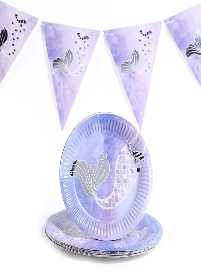 ZCM-HAPPY - 90 Piece Hot Stamped Disposable Tableware Set for Special Occasions - Image 1
