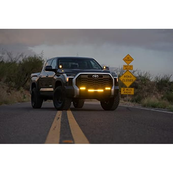 RIGID Industries SrSeries Sae 6 Inch With Amber Pro Lens  Pair - Image 3