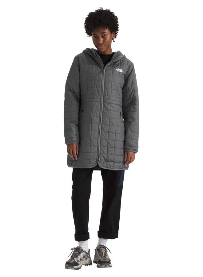 THE NORTH FACE Women's Junction Insulated Parka | Winter Jacket Packed with Insulation, Water Repellent Finish & Secure Zip Hand Pockets, Smoked Pearl, X-Small - Image 1