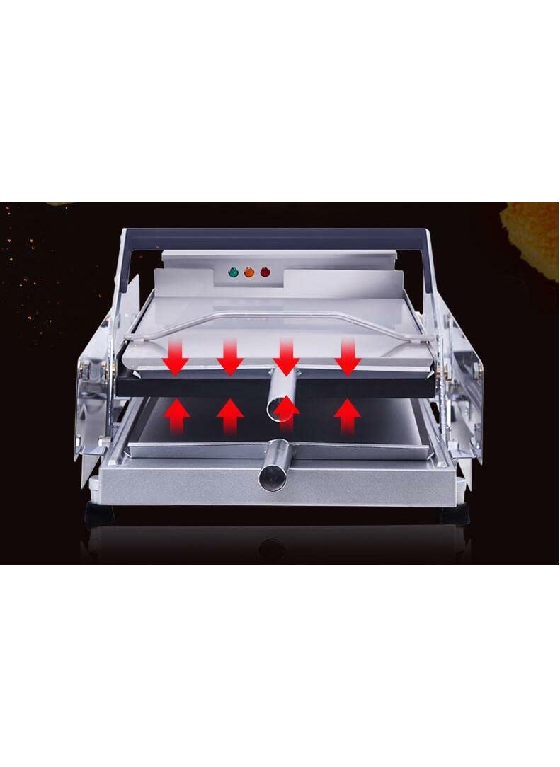 Generic Shoppers Hub PNQ Electric Commercial Heavy Duty SS Small 211 Burger Bun Toaster Hamburger Chicken Rolls Toaster for Ideal Use in Cafes Burger Joints Hotels Cloud Kitchens  - Image 5