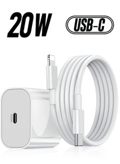 ELTRAZONE 20W PD Charger for iPhone Original 20W PD Fast Type C Wall Charger with Charging Compatible Compatible with iPhone13/13 Mini Pro Max/12 Pro Max/12 Mini/11 Pro Max/Xs Max/XR/X/8Plus,iPad  - Image 1
